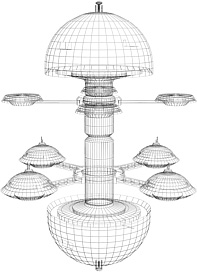 Orbital Dock mesh