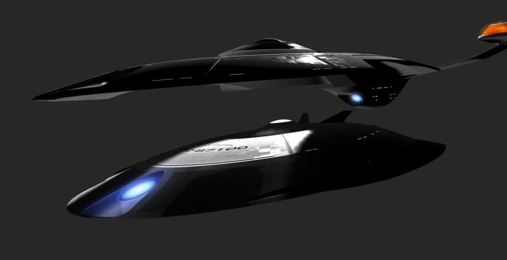 A rough shot of saucer seperation